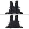 Talkies Front Pouch Two Way Radio Shoulder Holsters Tactical Chest Harness Holder Bag Universal Radio Accessories