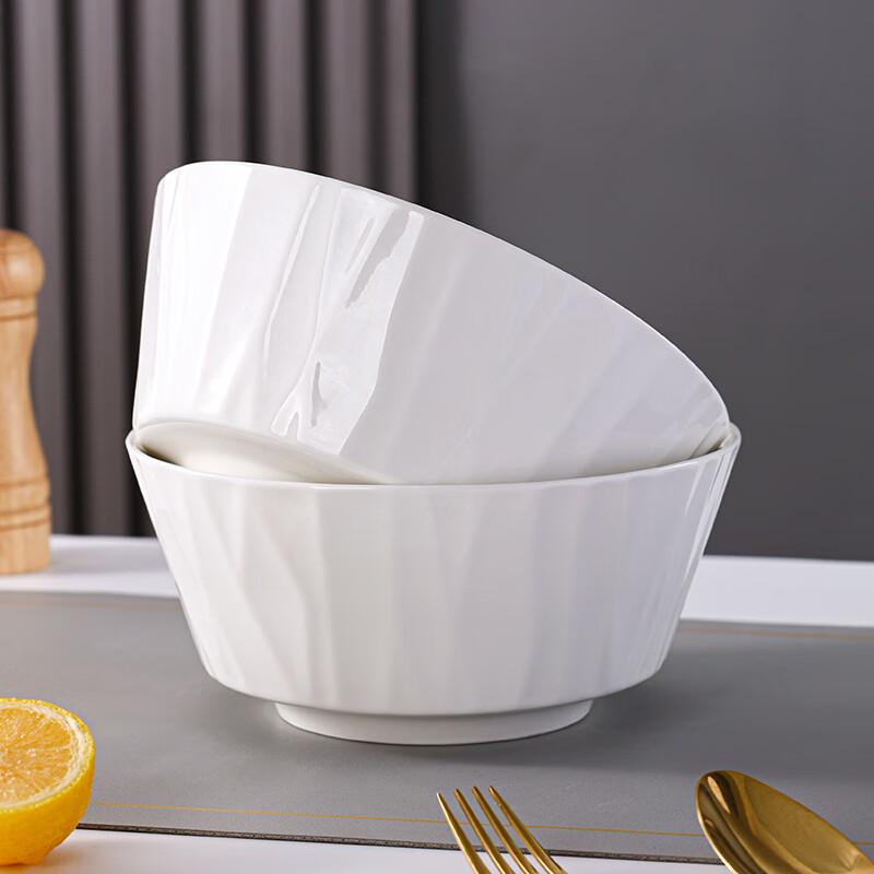 Jieyaji Underglaze Ceramic Soup & Noodle Bowls