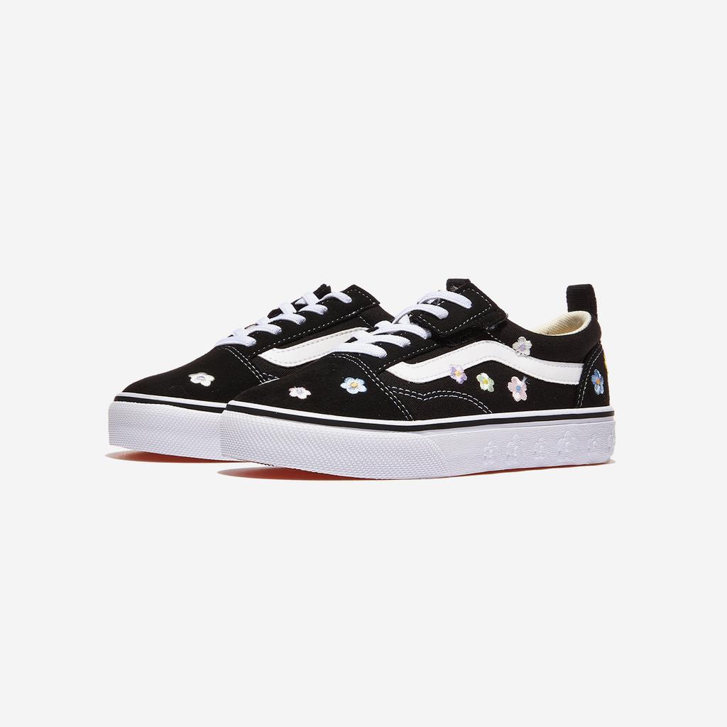 Vans Old Skool Kids Black [V36PS EB.FLW-BLK/WHT/FLW]