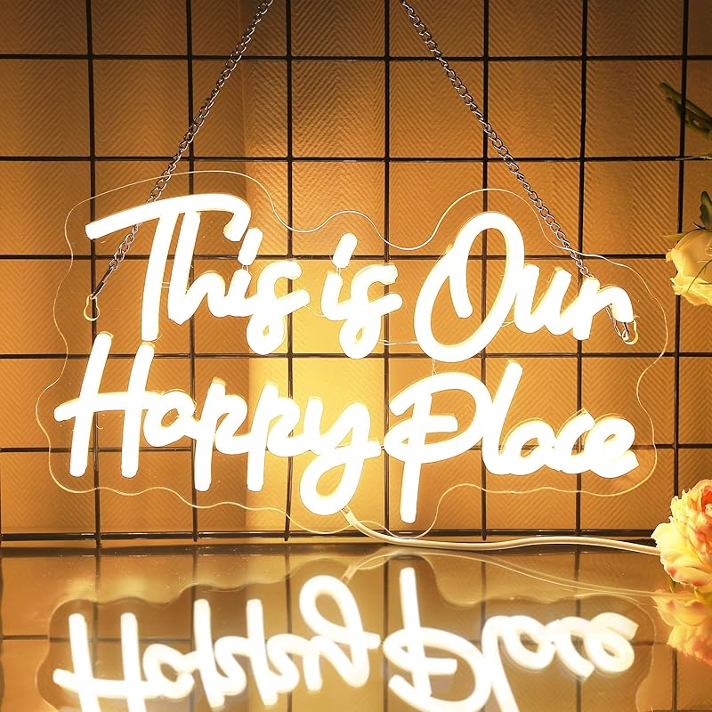 Let’s Celebrate Neon Sign, Dimmable LED Light for Wall Decor, USB Powered, Aesthetic Decoration for Home, Bar, Bistro, Club, Party Birthday Wedding