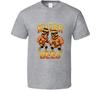 Das Killer Bienen Retro Wrestling Legende Karikatur T-Shirt Unisex T-Shirt