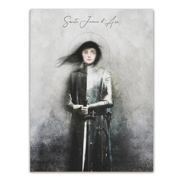 

Святая Жанна д Арк Джона Эверетта Милле, репродукция плаката, холст, картина маслом, винтажное произведение искусства, настенные художественные фотографии, домашний декор 21cm×30cm NoFrame