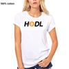 New Bitcoin Hodl T Shirt - Crypto Currency Satoshi Trading Tee Lambo Moon Btc Tshirt Funny Design Tee Shirt