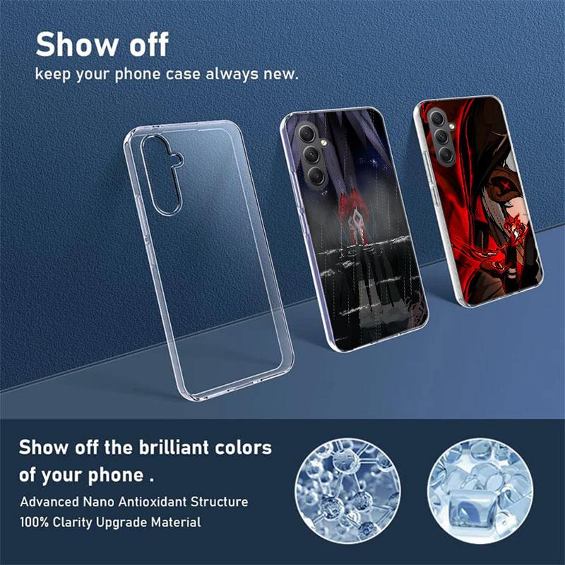 Arlecchino Genshin Impact Phone Case for Samsung A17 A37 A57 A07 A16 A26 A36 A56 A06 A02S A12 A22 A32 A52S A04S A14 A24 A34 A54