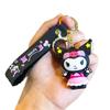 5th Generation Kuromi Sanrio Keychain Cartoon Doll Cute Key Ring Sanrio Gift Kawaii Cute Personalized Gifts Y2k Fashion Anime