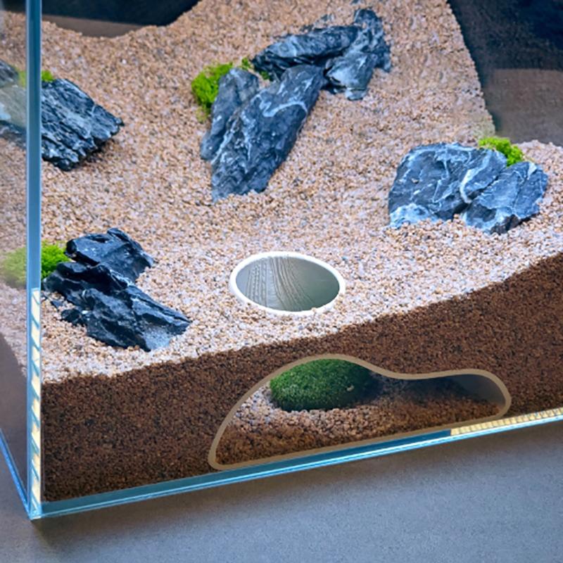 Multifunktionale Aquarium Unterwasser Tunnel Höhle Unter Kies Tunnel Kurve Aquarium Dekoration Tunnelhöhlen Aquarium Dekoration