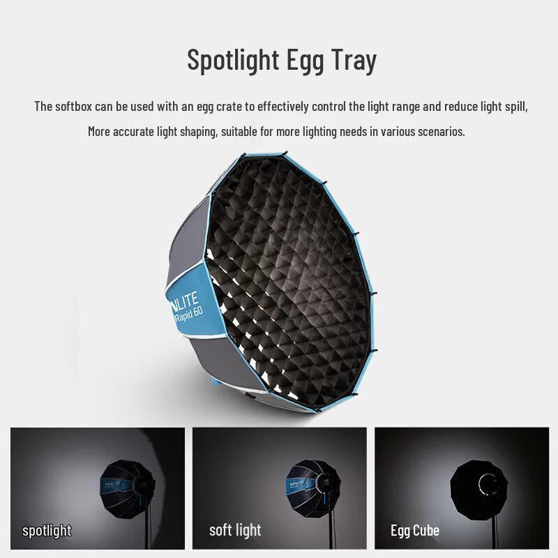NANLITE Deep Parabolic Quick-Release Softbox