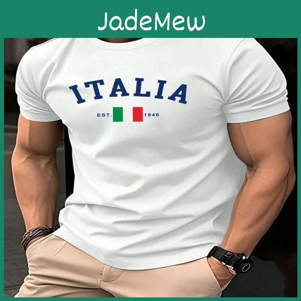 Cotton Mens 100 Summer Tshirt Fashion Short Sleeve Printed Graphic Tee Shirt
