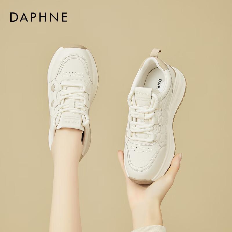 DAPHNE Women s Lightweight Soft-Soled Casual Sport Shoes 40 бежевый
