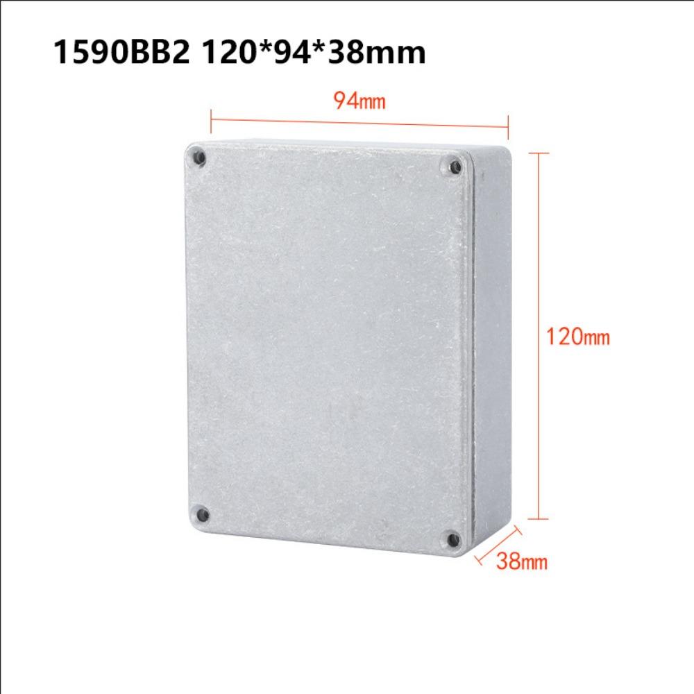 Openable Aluminium Enclosure Shell Waterproof Project Box Shell New Electronic Diecast Stompbox