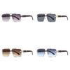 Spring 2025 Classic Metal Frame Womens Sunglasses With Uv400 Protection For Outdoor Fashion