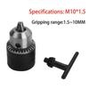 M10 Winkelschleifer Elektrobohrmaschine Umwandlung Spannzangenfutter Kopfadapter 1,5-10mm