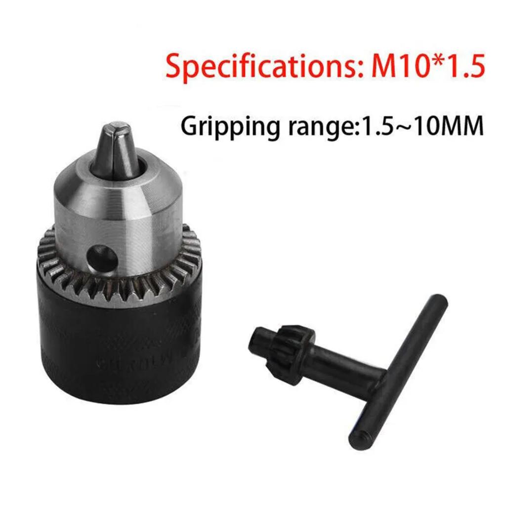 M10 Winkelschleifer Elektrobohrmaschine Umwandlung Spannzangenfutter Kopfadapter 1,5-10mm