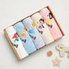 Princess Name Embroidery 40-Count Kindergarten Towel Set of 5
