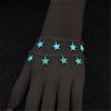Fluorescerende armbånd Armbånd Hjertestjerne Blomsterform Armbånd Glow In The Dark Luminous Armbånd