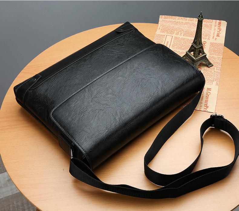 New Large Capacity Men's Casual Crossbody Messenger Bag