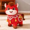 Soft Plush Horse Plush Doll Chinese Style Chinese Stuffed Horse Doll  Chinese New Year Gift
