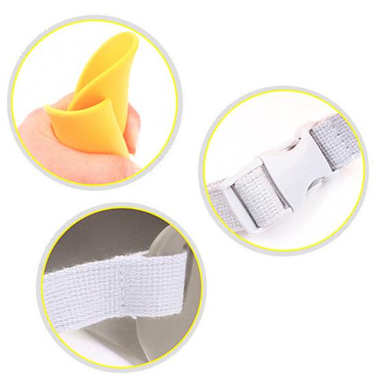 Dog Muzzle Humanized Design Stop Barking Duckbilled Shape Adjustable Dogs Anti-bite Mouth Cover