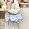 Pain bag baby bag flip multi-color nylon Japanese shoulder messenger bag women's bag student bag bar doll card