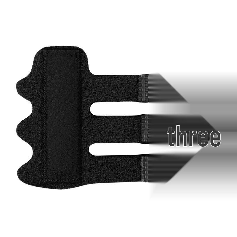 Hand Support Finger Splint with Steel Plate – Comfortable Sports Protector for Five Fingers