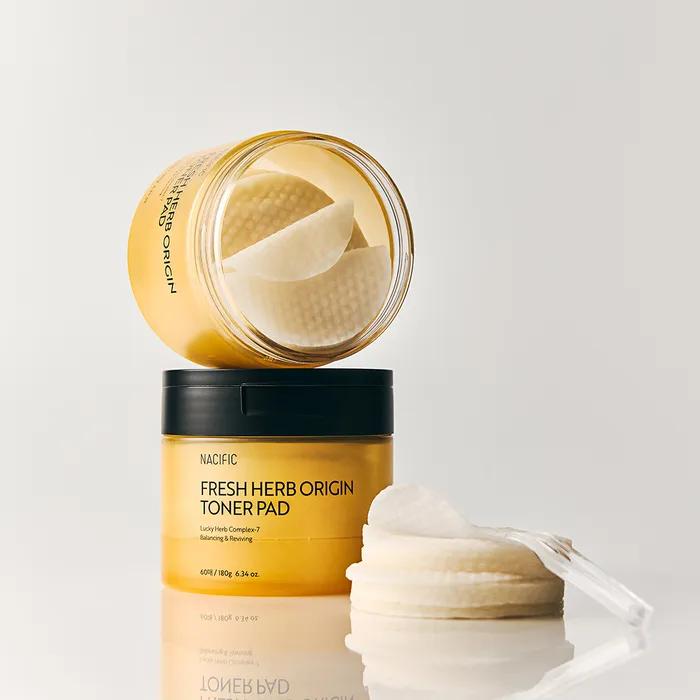 Nespic Fresh Herb Origin Toner Pads 60 Sheets/180G