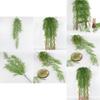 Pine Needle Wall Hanging Artificial Plants For Home Decor And Wedding Events