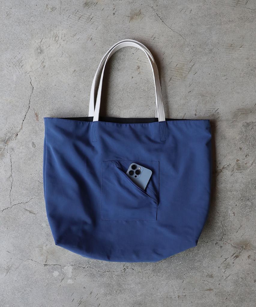 Slowacid Viscose Blend Reversible City Bag [Black]