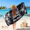Linkin Park Customized Name Text Beach Towel, Soft Absorbent Towel Beach Pool Travel Personal Gift