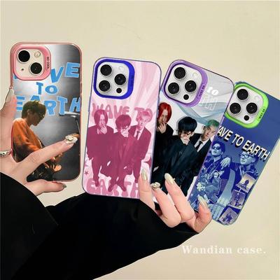 W-Wave To Earth Band Phone Case For IPhone 17 16 15 14 13 Pro Max Plus Matte Color Back Cover