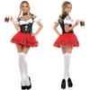 Disfraz de Chica de Cerveza Oktoberfest para Halloween - Atuendo de Camarera de Bar y Sirvienta