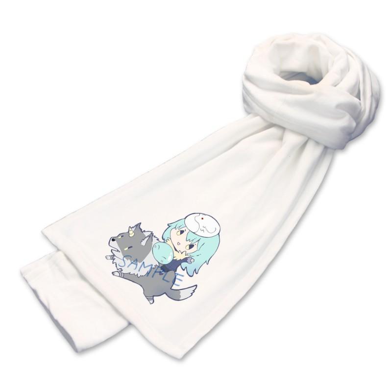 My Isekai Slime Scarf Fleece Warm Neck Warmer Student Winter Soft Wrap