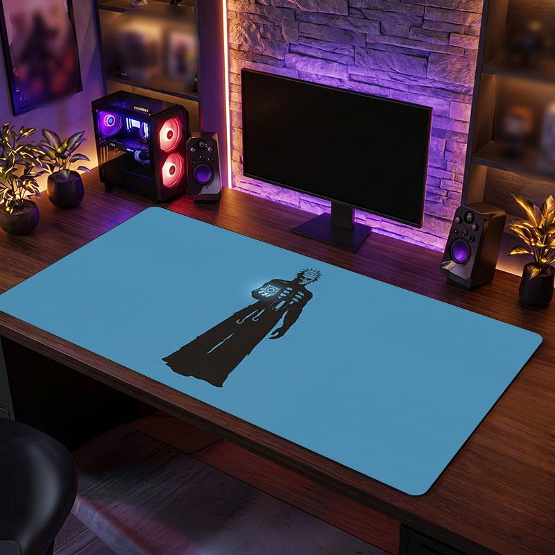 Großes MauspaddHellraiser Pinhead Erweitert Weiche Schreibtischmatte Gaming Büro Computertisch Dekorationsmatte