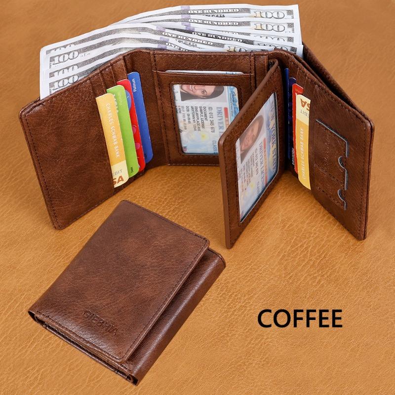 Retro Business Men's Wallet Men's Large Capacity 30% off Retro Men's Credit Card Bag