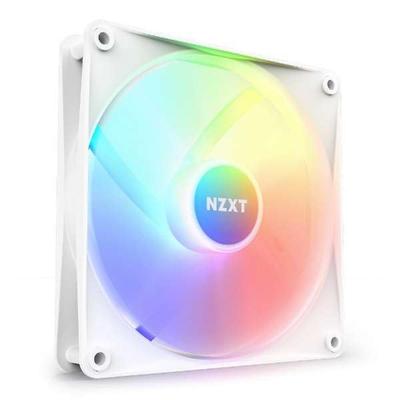 NZXT F140RGB 140mm RGB CORE White PC Case Fan 3784 RF-C14SF-W1