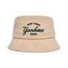 MLB Cotton Bucket Hats Unisex Khaki Fashion 3AHTV013N-50SAL