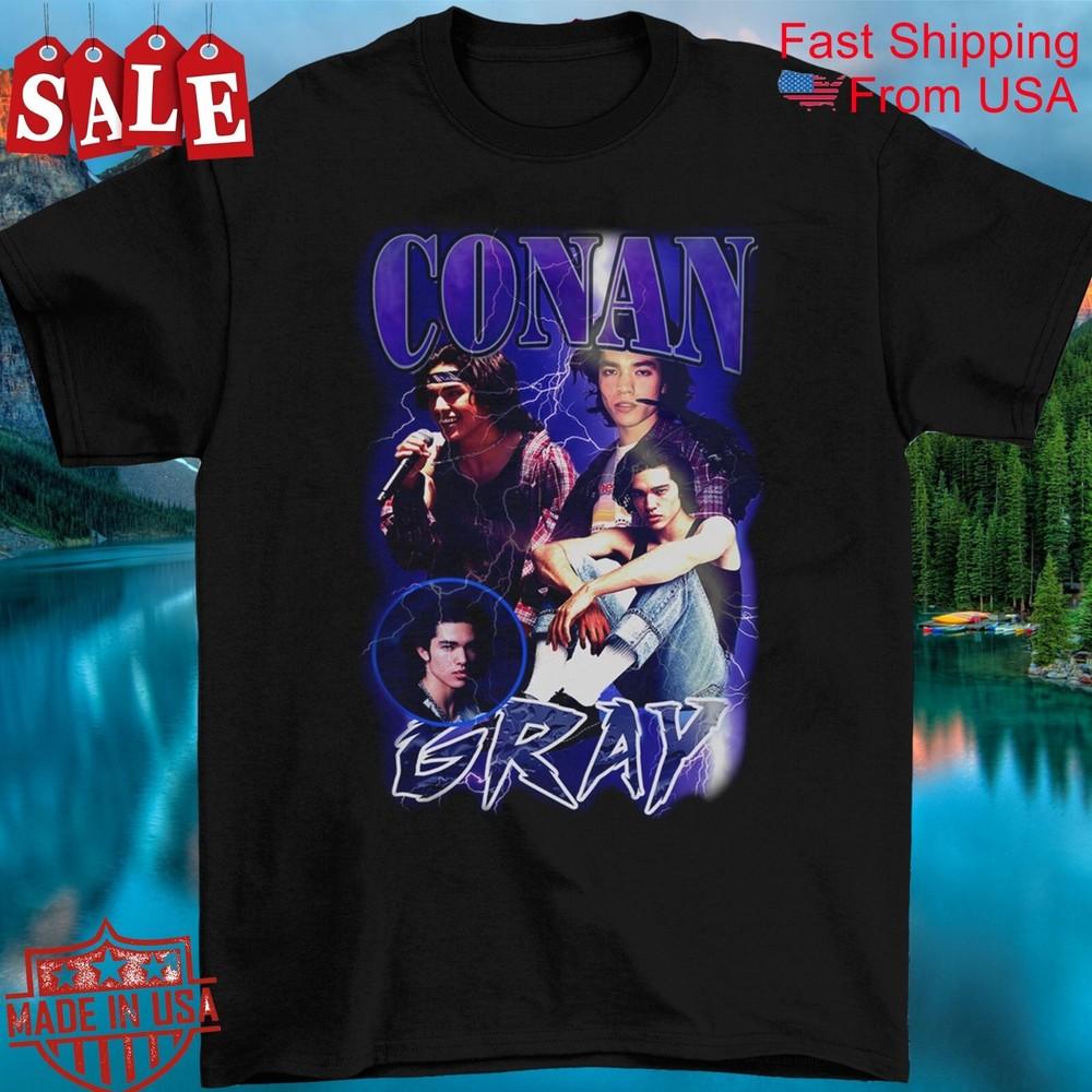 New CONAN GRAY Gift For Fans Unisex All Size Shirt