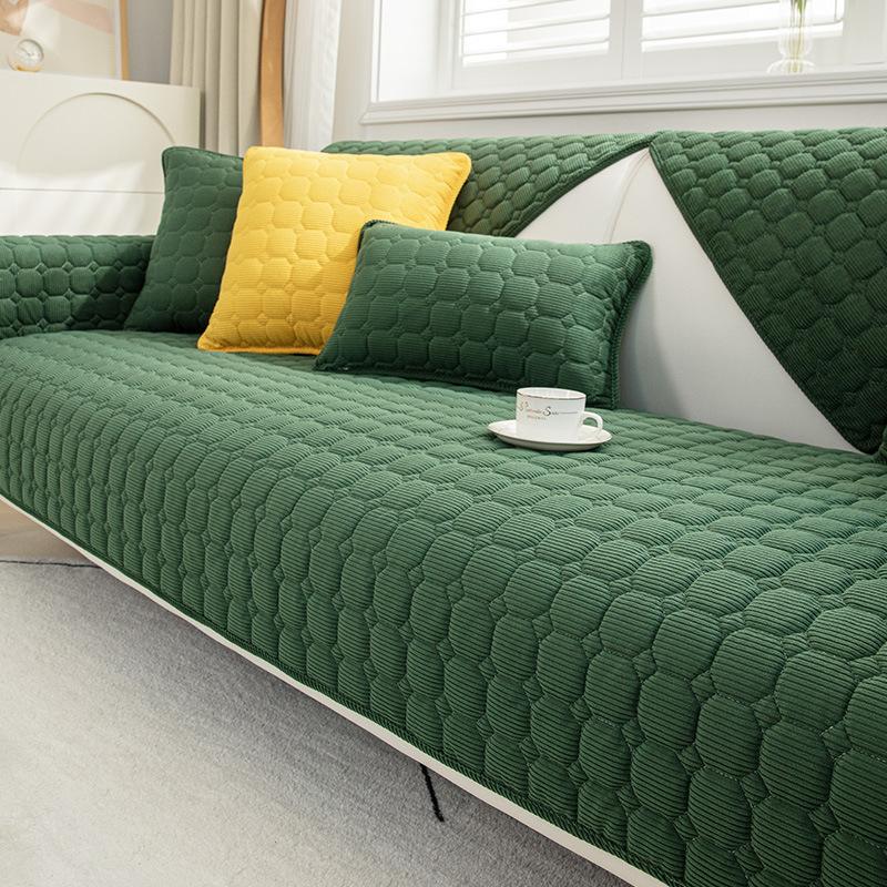 Sofa Cushion Winter Non-Slip Thickened Plush Sofa Cover Autumn And Winter Universal Sofa Cover Seat Cushion Export