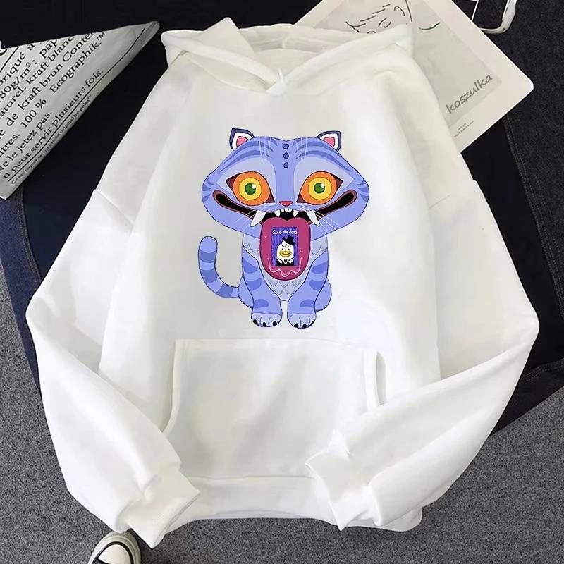 2025 New Anime Anya Forger 2D Hoodies Women Girl Long Sleeve Sweatshirt Female Casual Loose Hoodies Fashion Pullovers Tops