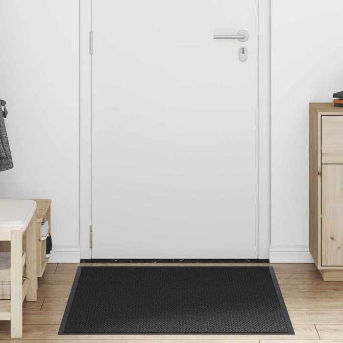 VidaXL Black Doormat 90x120 Cm 4105562