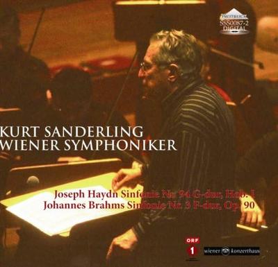 CD HAYDN; BRAHMS; KURT SANDERLING; WIE - Haydn: Symphony No. 94; Brahms: Sym SSS00872 Japan ObiClassical Used