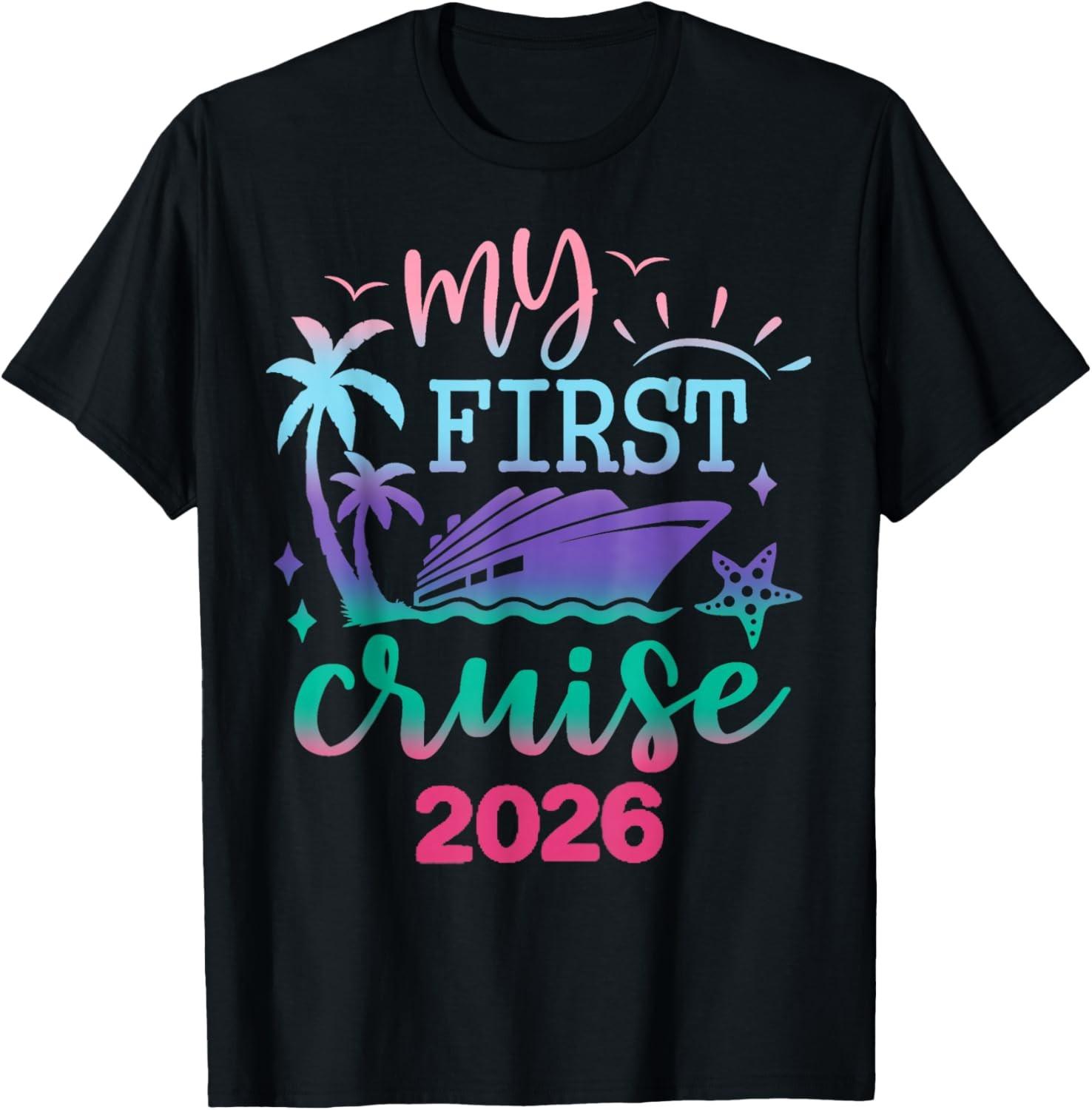 Cruise 2026 Family Vacation Trip Unisex T-Shirt S