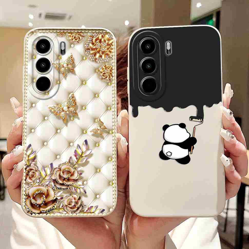 For Itel Power 70 Casing Cute Alien Panda Cover Soft Silicone Phone Case For Itel Power 70 Power70 Fundas Capa Coque