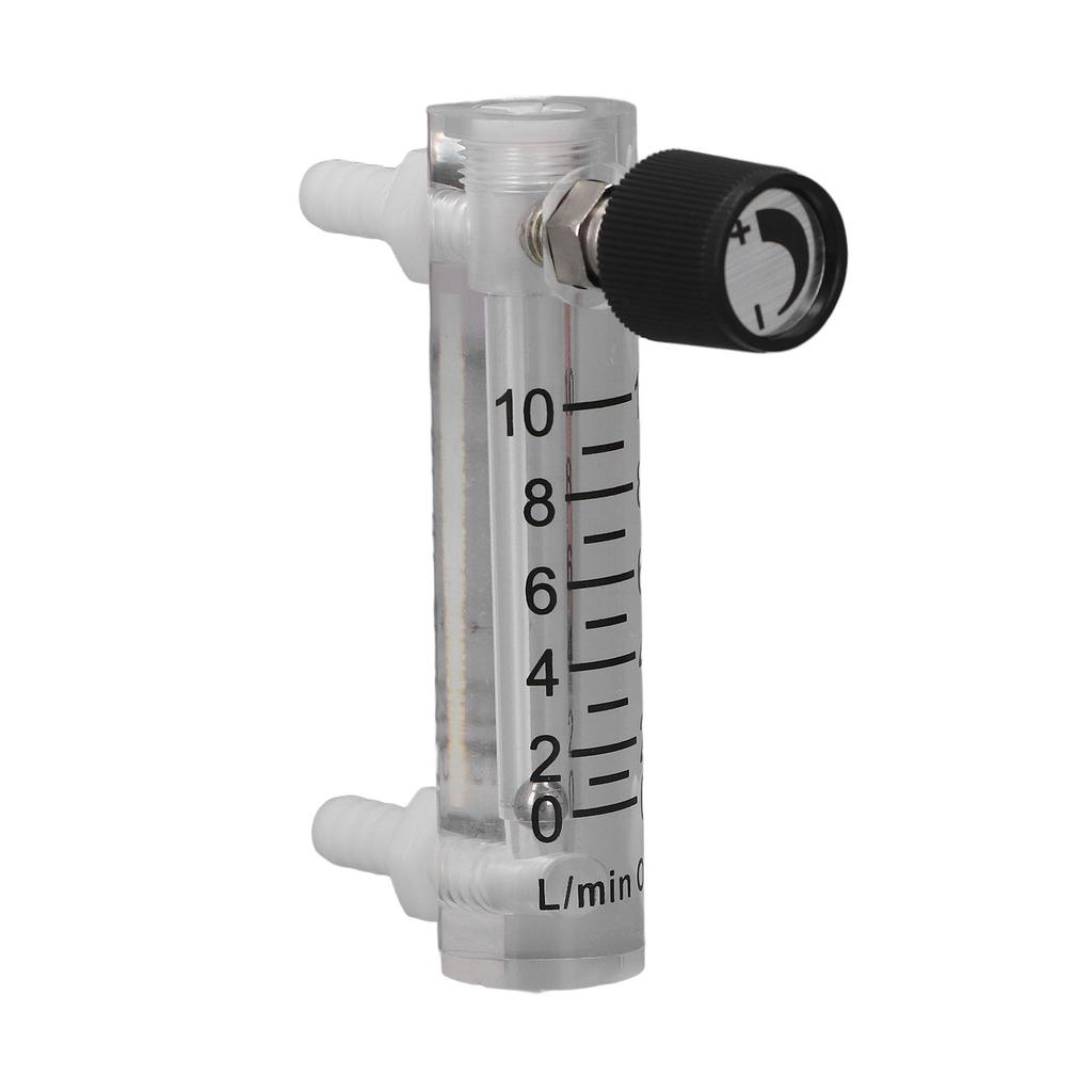 Panel Type Flow Meter 0‑10LPM Acrylic Gas Flowmeter Tester for Measuring Control