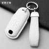 Genuine Leather Auto Key Fob Cover Case Housing Fit For Mazda 2 3 6 Atenza Axela Demio Cx-5 Cx5 Cx-3 Cx3 Cx7 Cx-7 Cx-9 Cx9 Mx5 2 3 Buttons Key Ring
