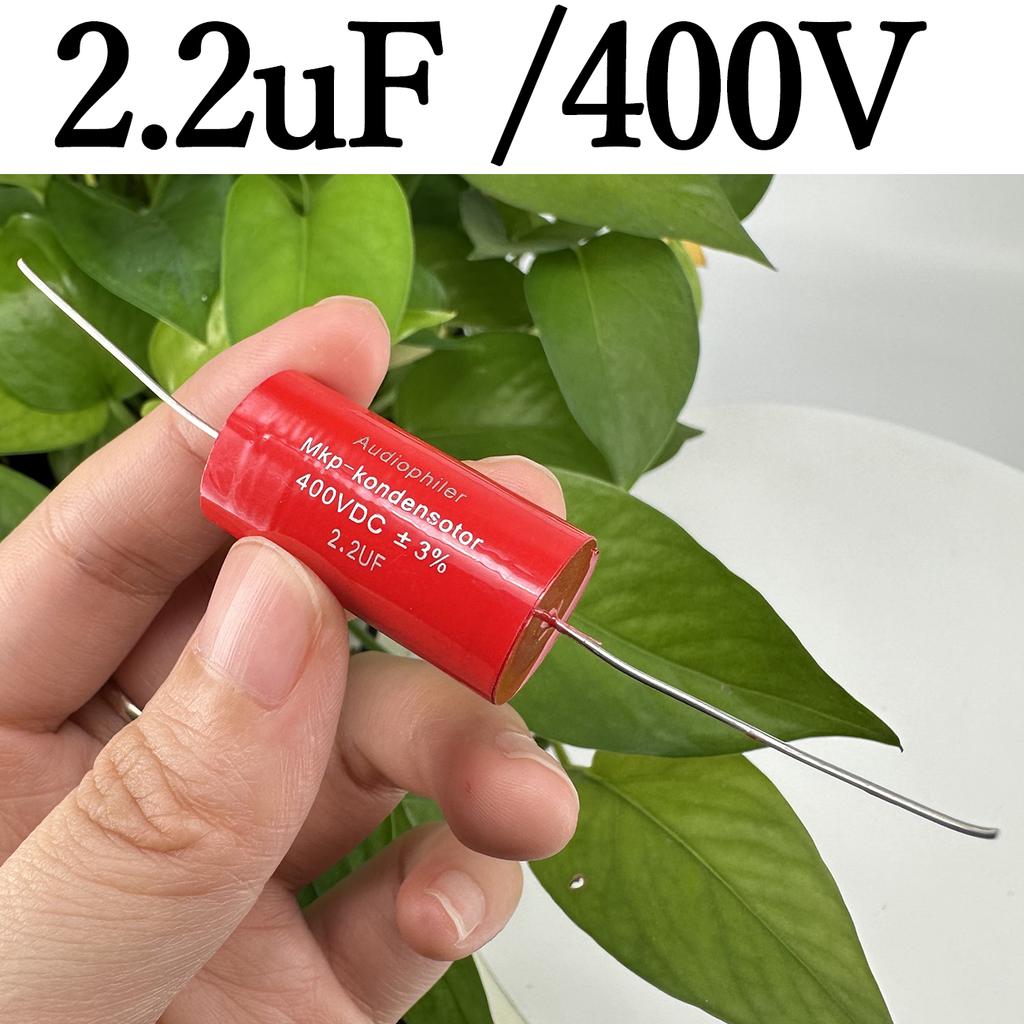 1PC Audiophiler Axial MKP Capacitor Audio 400V 4.7UF/400V 10UF 1.0UF 1.5UF 2.2UF 2.7UF 3.9UF Frequency Dividing CapacitanceGood product
