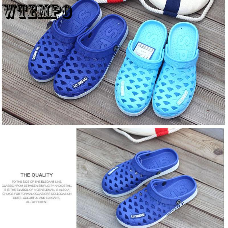 EVA Slides Scarpe da grotta da donna estive da uomo Scarpe da spiaggia Sandali da coppia con fondo morbido antiscivolo Pantofole da coppia esterne casual