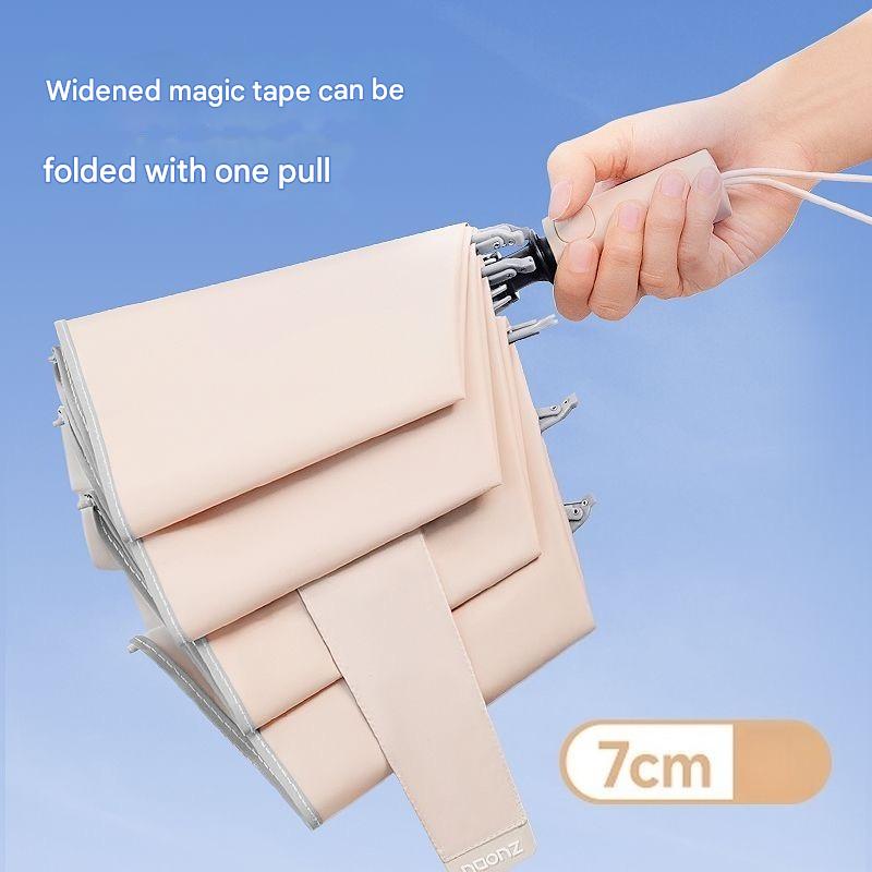 Fully Automatic Sun Umbrella Men's Enlarged Sunshade Anti-ultraviolet Sunny and Rainy Dual-use Car-mounted Folding Umbrella