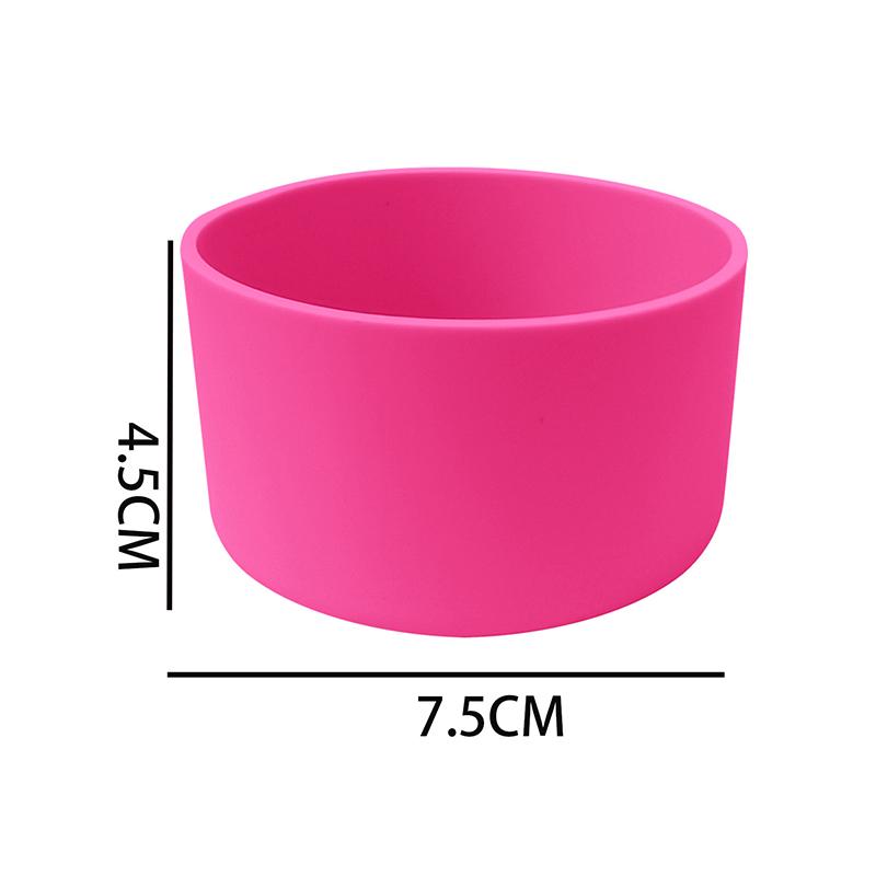 

For Stanley 40/30 Oz Universal Non-slip Bottom Cup Soft Silicone Cup Sleeve Base Protective Cover Food Grade Silicone Bottom Cup