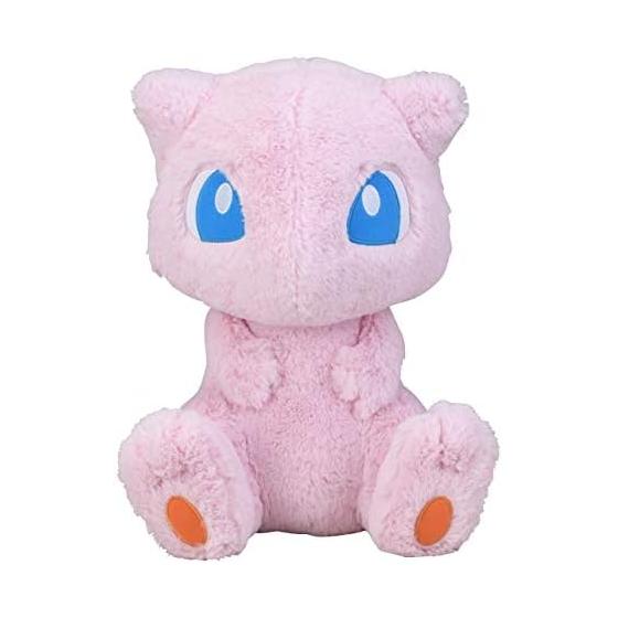 Used Pokemon Center Original Large Fluffy Plush Mew 36.5x28x29cm