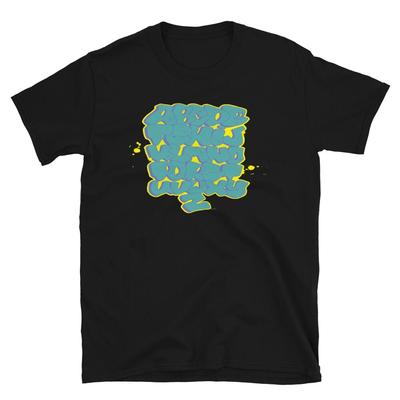 OLD SCHOOL 90s GRAFFITI ALPHABET KLOVEWON SPRAY ART Short-Sleeve Unisex T Shirt